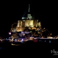 nuit d'hiver au Mont Saint-Michel