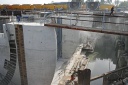 Construction du nouveau barrage sur le Couesnon